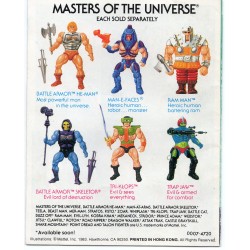 HE-MAN AND THE INSECT PEOPLE (Hong Kong) 1983 He-Man Masters of the Universe Vintage Mini Comic Mattel