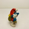 SANTA PAPA SMURF (Yellow Horn) Smurfs 1981 Action Figure Schleich