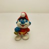 SANTA PAPA SMURF (Yellow Horn) Smurfs 1981 Action Figure Schleich