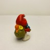 SANTA PAPA SMURF (Yellow Horn) Smurfs 1981 Action Figure Schleich