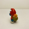 SANTA PAPA SMURF (Yellow Horn) Smurfs 1981 Action Figure Schleich