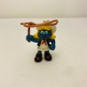 COWGIRL SMURFETTE Smurfs Vintage 1983 Action Figure Schleich