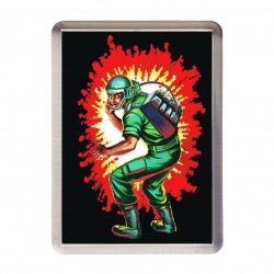 BREAKER CARD ART Fridge Magnet GI Joe Action Force Real American Hero