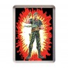 FLINT CARD ART Fridge Magnet GI Joe Action Force Real American Hero