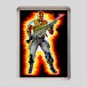 ROADBLOCK CARD ART Fridge Magnet GI Joe Action Force Real American Hero