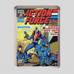 DESTRO COMIC ART Fridge Magnet GI Joe Action Force Real American Hero