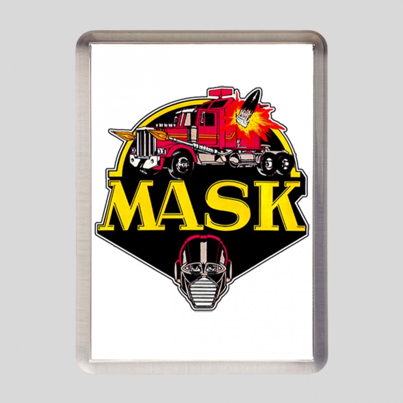 copy of MASK Mobile Armored Strike Kommand LOGO ART Key Ring Chain Keyring Fob