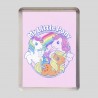 MY LITTLE PONY MLP COMIC ART LOGO PINK 50mm x 35mm Acrylic Fridge Magnet