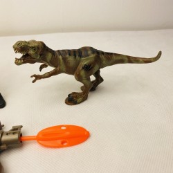 MILITARY GENERAL & T-REX 2000 Jurassic Park 3 III Action Figure Hasbro