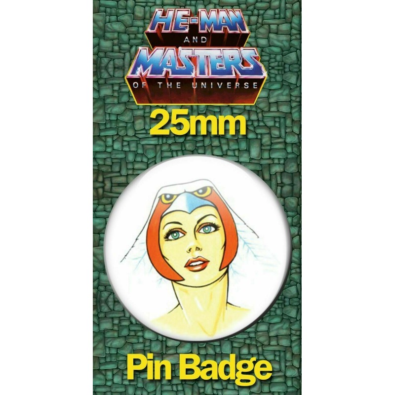 SORCERESS 25mm BADGE He-Man and the Masters of the Universe MOTU Image