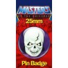 SCARE GLOW FACE 25mm BADGE He-Man and the Masters of the Universe MOTU Image