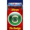LEECH FACE 25mm BADGE He-Man and the Masters of the Universe MOTU Image